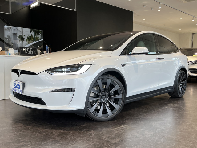 モデルX(テスラ) AWD　7人乗り セルフドライビング 中古車画像