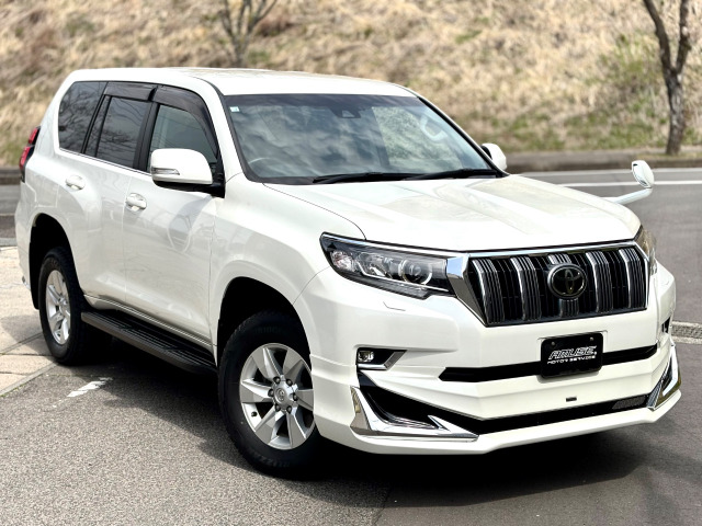 ランドクルーザープラド(トヨタ) 2.8 TX Lパッケージ ディーゼル 4WD　禁煙車 寒冷地仕様 社外9インチナビ 中古車画像