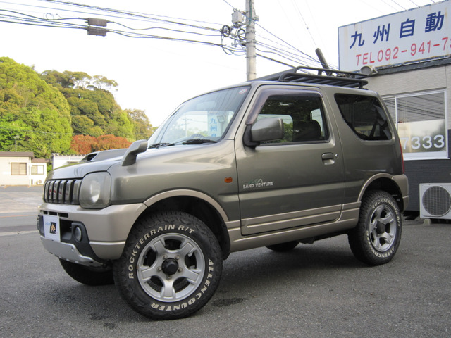 ジムニー(スズキ) ランドベンチャー 4WD　ルーフラック マッドタイヤ 中古車画像