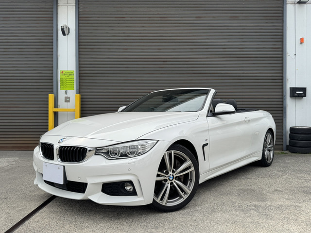 4シリーズカブリオレ(BMW) 435i Mスポーツ　記録8枚 LEDライト 19AW 中古車画像