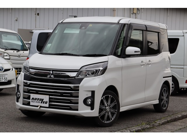 eKスペースカスタム(三菱) T e-アシスト　全方位カメラ 両側パワースライド 中古車画像