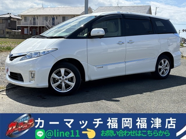 エスティマ（トヨタ）2.4 X 4WD　自社福岡沖縄独自福津ローン離島全県対応 中古車画像