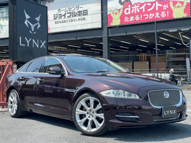 XJ(ジャガー) XJ ポートフォリオ　茶革 前席/後席シートヒーター&amp;クーラー 中古車画像