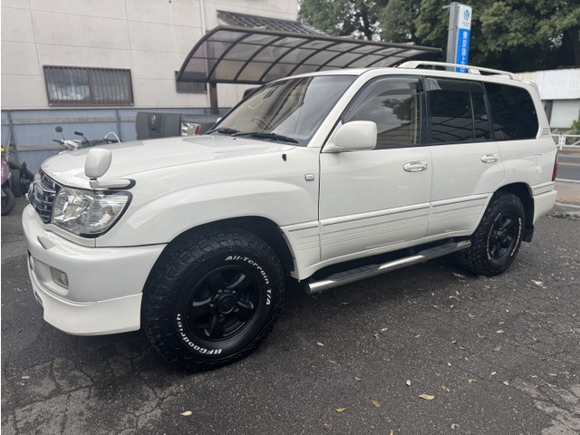 ランドクルーザー100(トヨタ) 4.7 VXリミテッド Gセレクション 4WD　1ナンバー 本革 サンルーフ HDDナビ 中古車画像