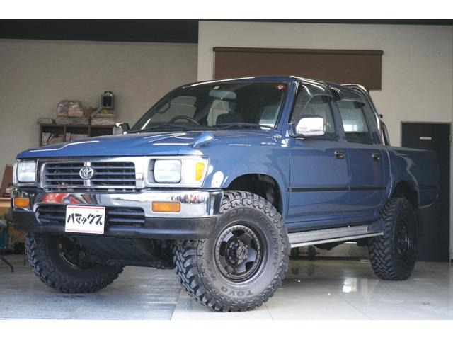ハイラックス(トヨタ) ダブルキャブ SSR アルルブルー 中古車画像