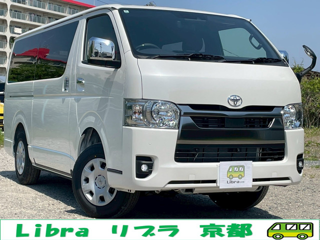 ハイエースバン(トヨタ) 2.8 スーパーGL ダークプライム S ロング ディーゼル 4WD　寒冷地仕様・4WD・パノラミックモニター 中古車画像