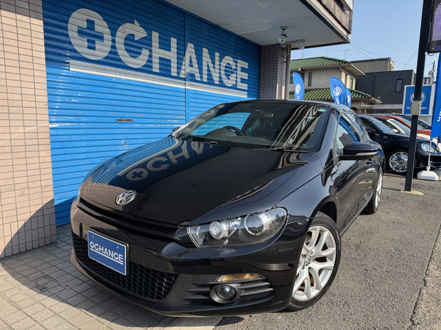 シロッコ(フォルクスワーゲン) TSI　地ナビETCBソナー半革RL張替済 中古車画像
