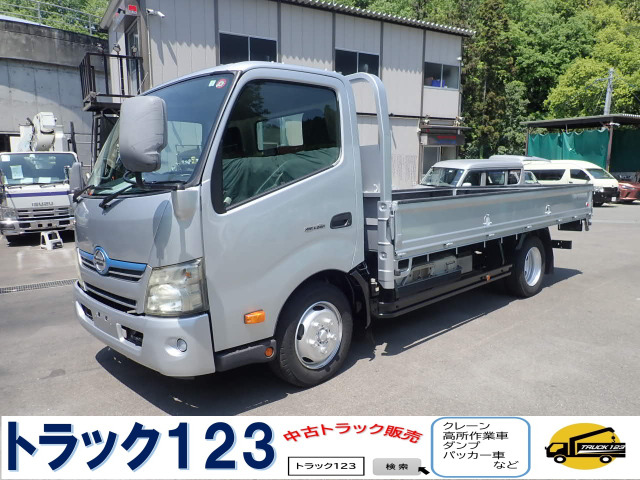 デュトロハイブリッド(国産車その他) 4.0 高床 ディーゼル　平ボディ 2t ワイドロング トラック 中古車画像