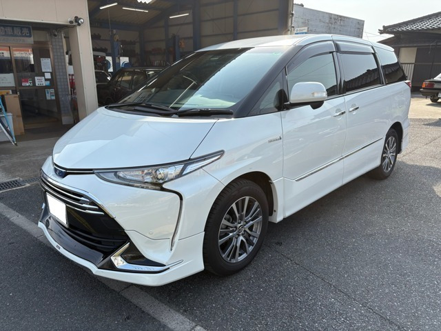 エスティマハイブリッド(トヨタ) 2.4 アエラス プレミアム 4WD 中古車画像