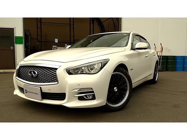 スカイライン(日産) 3.5 350GT FOUR ハイブリッド タイプP　社外AW18/バックカメラ/本革シート 中古車画像