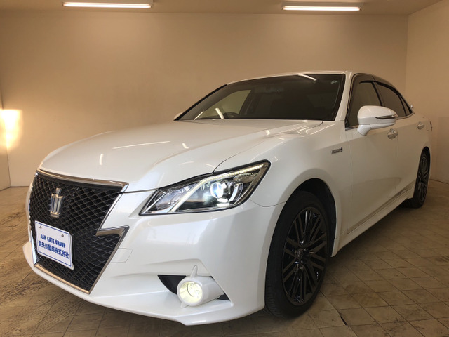 クラウンアスリート(トヨタ) ハイブリッド 2.5 S Four 4WD　☆ワンオーナー☆ 中古車画像