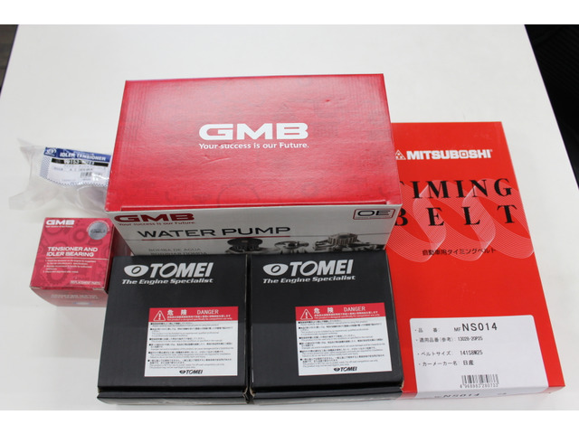 ☆【新品】東名 カムスプロケット ☆【新品】ウォーターポンプ ☆【新品】タイミングベルト ☆【新品】アイドラプーリー ☆【新品】アイドラテンショナー