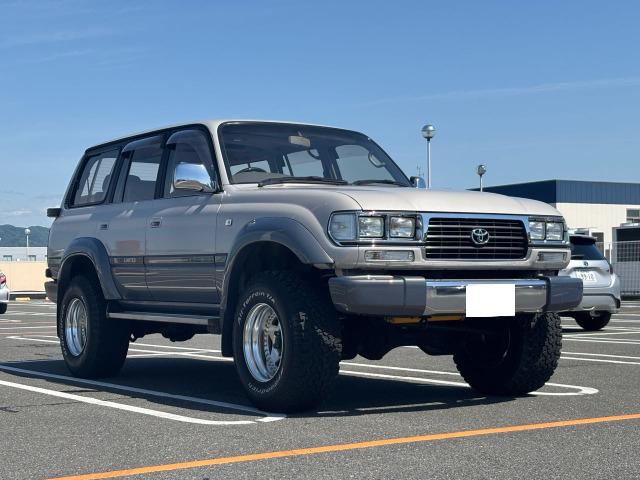 ランドクルーザー80(トヨタ) 4.5 VXリミテッド 4WD　8ナンバー車両 本革 内装状態良好 中古車画像
