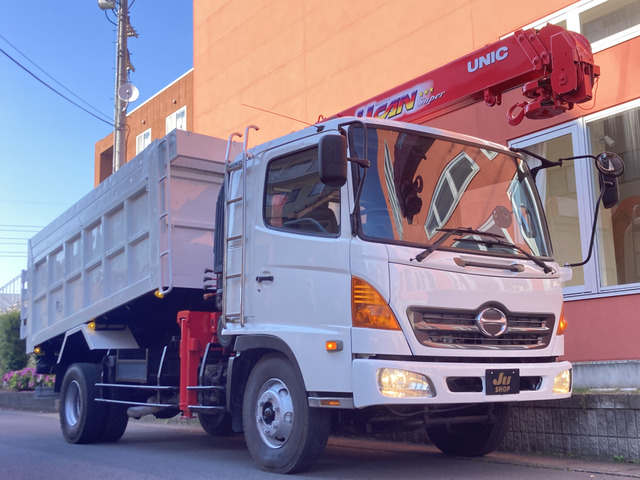 レンジャー(国産車その他) ダンプ　ラジコン3段クレーン付深ダンプ・寝台付 中古車画像