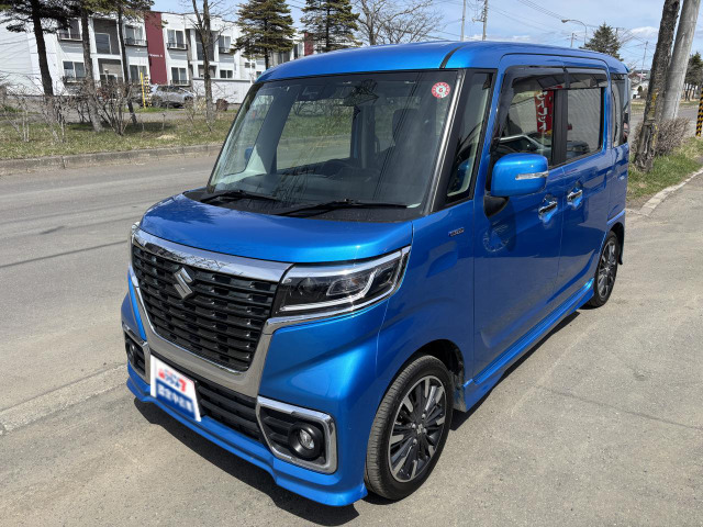 スペーシアカスタム(スズキ) ハイブリッド(HYBRID) XSターボ 4WD 中古車画像