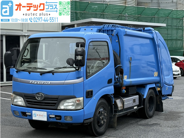 ダイナハイブリッド(トヨタ) 新明和 プレス式パッカー 4.2立米 中古車画像