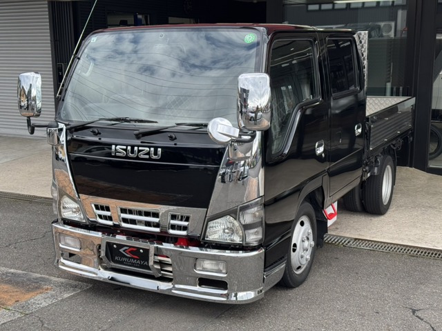 いすゞエルフ（ISUZU）☆ ダブルキャブ ☆ 5速マニュアル