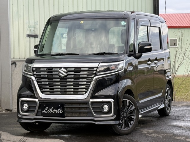 スペーシアカスタム(スズキ) ハイブリッド(HYBRID) XSターボ 衝突被害軽減ブレーキ非装着車 4WD　カスタム ハイブリッド XSターボ 衝突被害軽減ブレーキ非装着車 4WD 中古車画像
