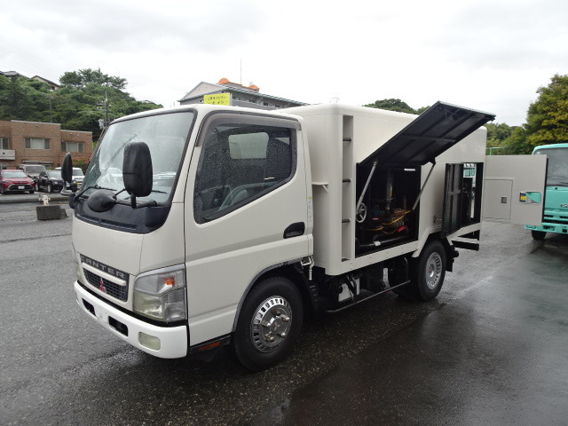 キャンター(三菱) 清掃車　高圧洗浄車 バキュームポンプ付 中古車画像