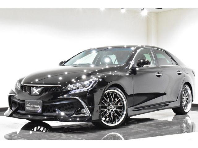 マークX(トヨタ) 2.5 250G Sパッケージ リラックスセレクション　Bluetooth/20AW/フルエアロ 中古車画像