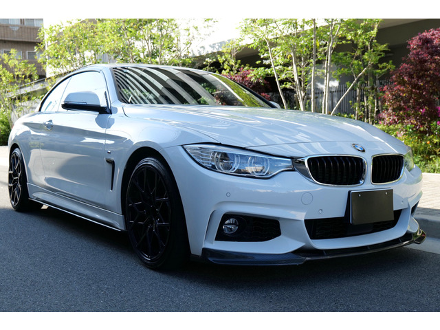 4シリーズカブリオレ(BMW) 435i Mスポーツ　黒革 ACC HUD テレビ可 19AW 中古車画像