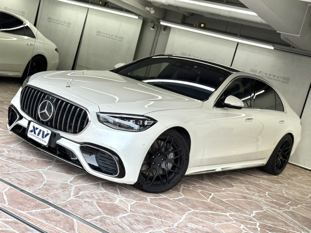 Sクラス(メルセデス・ベンツ) S500 ロング 4マチック AMGライン (ISG搭載モデル) 4WD　S63仕様 リアコンフォート 中古車画像