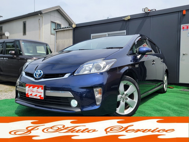 プリウスPHV(トヨタ) 1.8 G　純正9インチナビフルセグBカメラETC 中古車画像