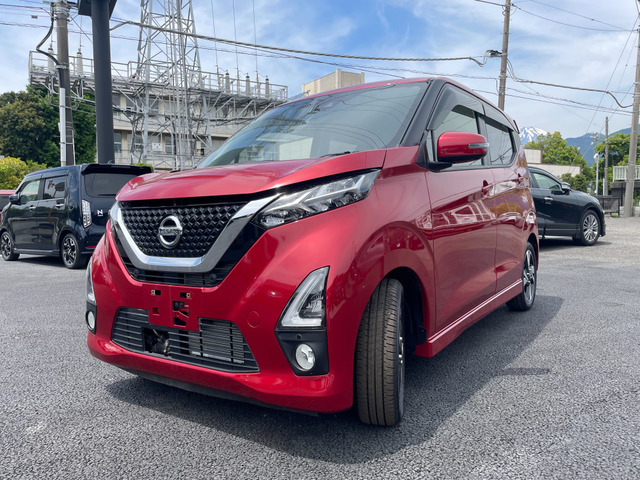 デイズ(日産) ハイウェイスター Gターボ　1年間走行距離無制限保証付き 中古車画像