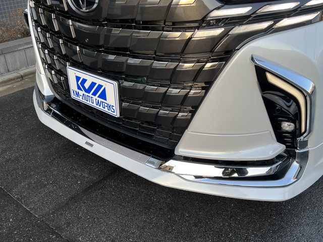 モデリスタ、フロントスポイラー装備!