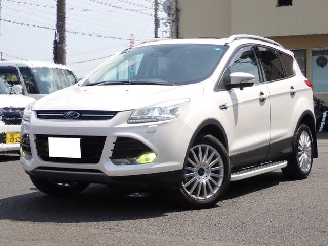 クーガ（フォード）タイタニアム 4WD　バックカメラ サイドカメラ パワーシート 中古車画像