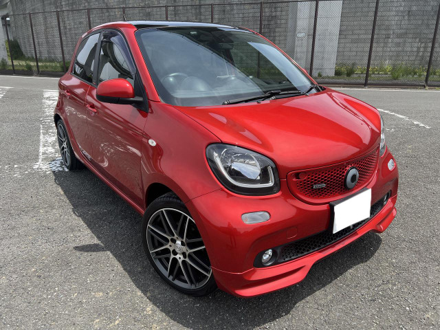 スマートフォーフォー(スマート) ブラバス エクスクルーシブ レッド リミテッド ツイナミック 中古車画像