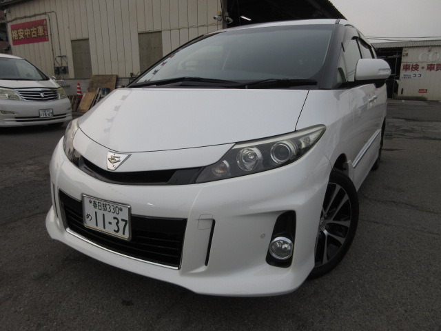 エスティマ(トヨタ) 2.4 アエラス プレミアム エディション　美車 両側パワースライドドアー 中古車画像