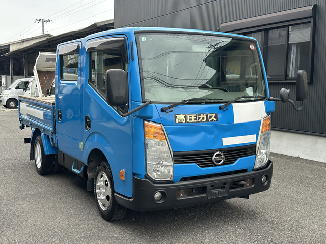 日産 アトラス ダブルキャブ 積載1250kg 5速MT 59.8万円 平成27