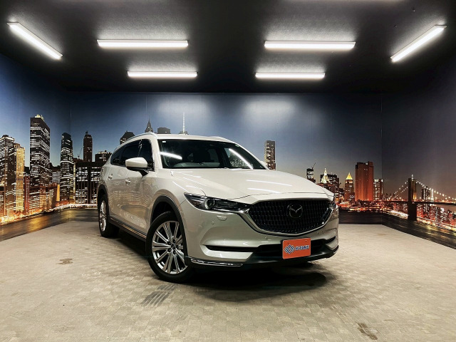 CX-8(マツダ) 2.2 XD エクスクルーシブ モード 4WD　4WD 後期型 赤茶本革 BOSE 中古車画像