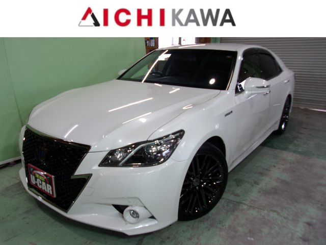 クラウンアスリート(トヨタ) ハイブリッド 2.5 S ブラックスタイル　8型ナビ/衝突軽減ブレーキ/禁煙 中古車画像