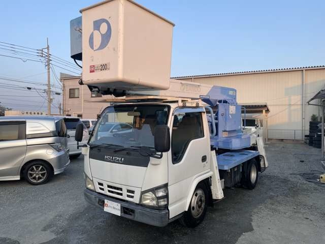エルフ(いすゞ) 4.8 ハイキャブ 高床 ディーゼル　高所作業車 中古車画像