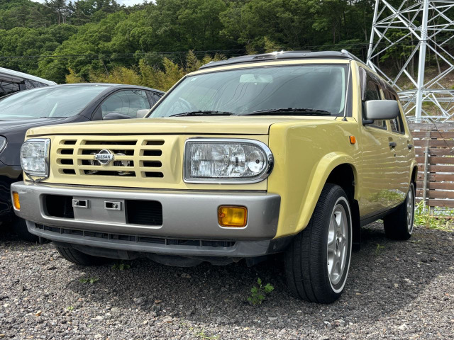 ハイストーリー　日産 ラシーン 1994年式 かわいいライトグリーン！ ハイストーリー 日産 ラシーン 1994年式 かわいいライトグリーン