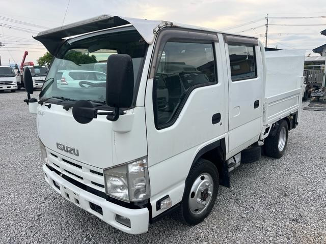 エルフ(いすゞ) 3.0 ダブルキャブ フルフラットロー ディーゼル 中古車画像