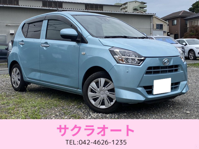 ミライース(ダイハツ) X リミテッド SAIII　社外ナビ バックカメラ 前後ドラレコ 中古車画像