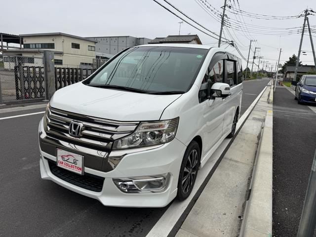 ステップワゴン(ホンダ) 2.0 スパーダ Z クールスピリット　リアビューカメラ ダブルエアコン ナビTV 盗難防止装置 中古車画像