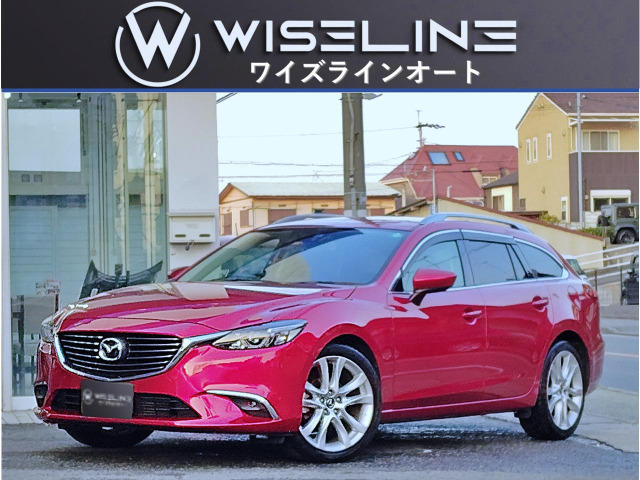アテンザワゴン(マツダ) 2.2 XD　中期/衝突軽減/6MT/純ナビ/Bカメラ 中古車画像