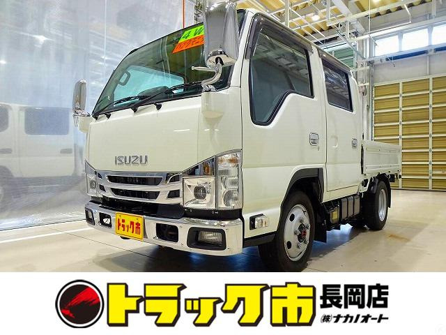 エルフ(いすゞ) 3.0 ダブルキャブ フルフラットロー ディーゼル 4WD　1.55t Wタイヤ Wキャブ 中古車画像