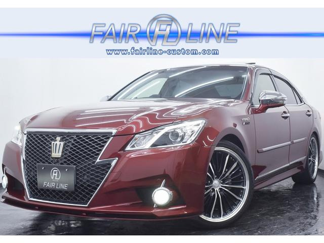 クラウンアスリート(トヨタ) ハイブリッド 2.5 S　サンルーフ エアロ 社外アルミホイール 中古車画像