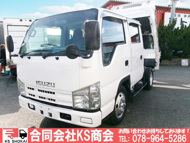 エルフ(いすゞ) ダブルキャブダンプ 6人乗り 車検付 中古車画像