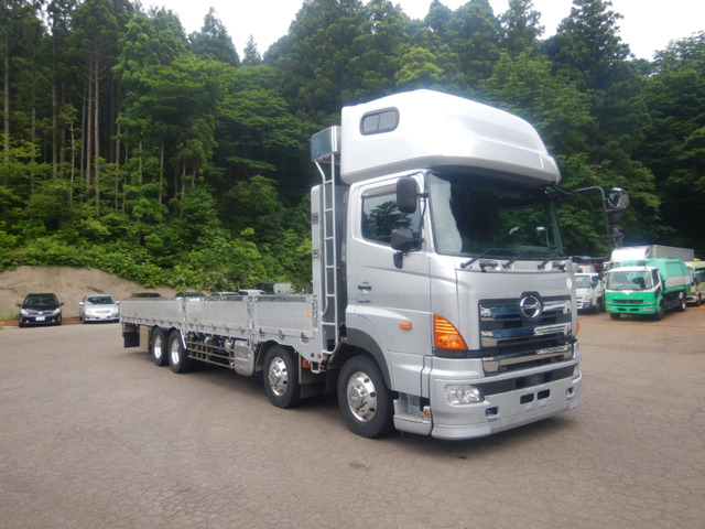 1/14 現行プロフィアダンプ　ギミック多数 国産車その他 プロフィア 平ボディ アルミブロック 積載量
