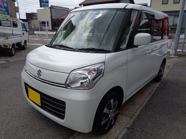 スペーシア(スズキ) X レーダーブレーキサポート　ナビワンセグ左パワースライド 中古車画像
