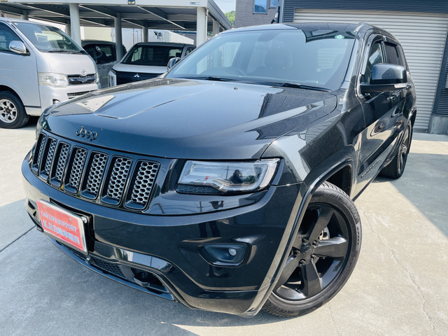 グランドチェロキー(ジープ) アルティテュード 4WD　半革スエードシート Jeepブラックエ 中古車画像