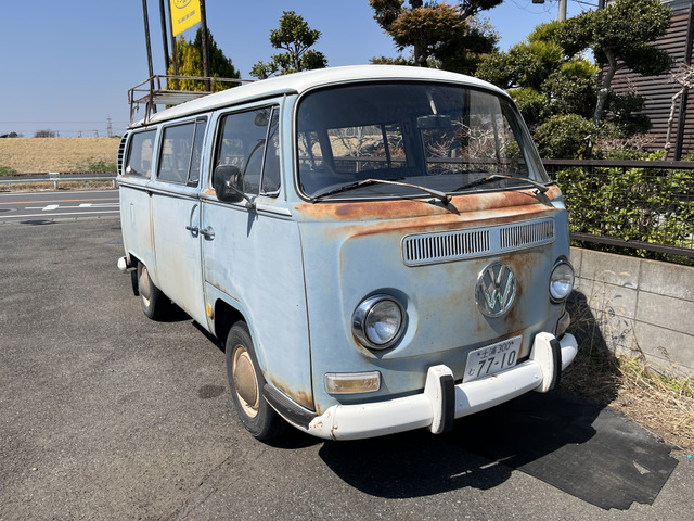 萬代屋（旧バンダイ）ブリキ フォルクスワーゲン タイプⅡ バス テレビ中継車 萬代屋 BCバンダイ ブリキ フォルクスワーゲン ワーゲンバス