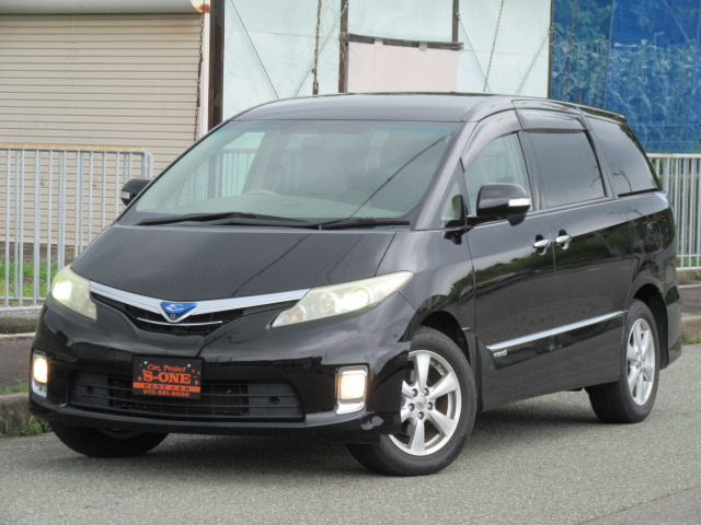 エスティマハイブリッド(トヨタ) 2.4 G 4WD　両側パワースライド/クルコン/ 中古車画像