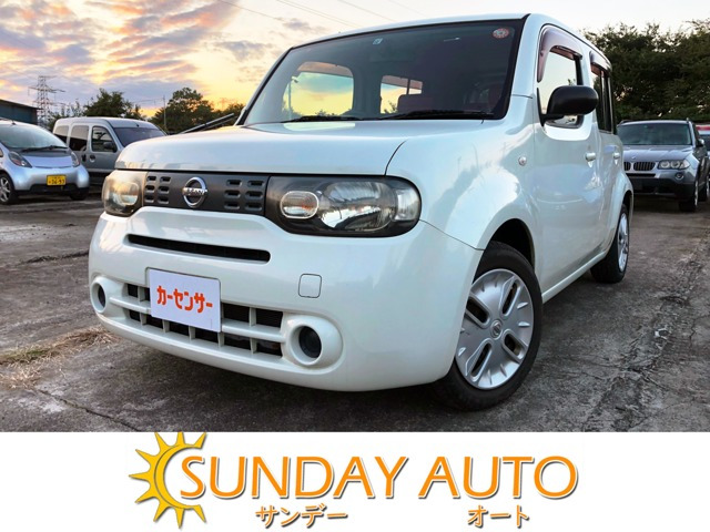 ■H21年きれいなキューブ15X★実走行35，100km★車検32年9月★純正ナビTV★ワンオーナー♪ □H21年きれいなキューブ15X☆実走行35，100km☆車検32年9